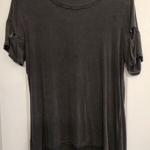 Ultra Soft Charcoal Short Sleeve Tee Size M